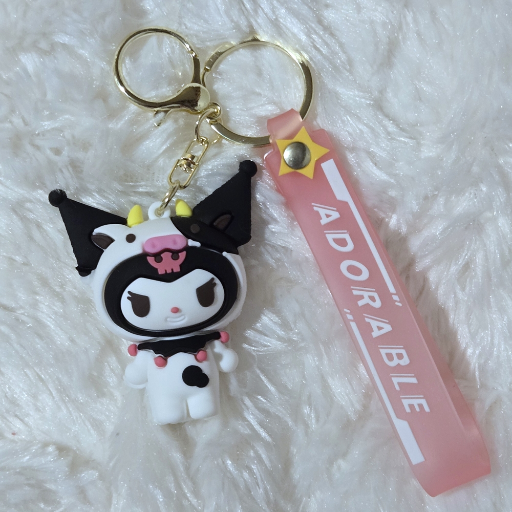 Fashion Kuromi Purse Charm/Key Chain, Style 1